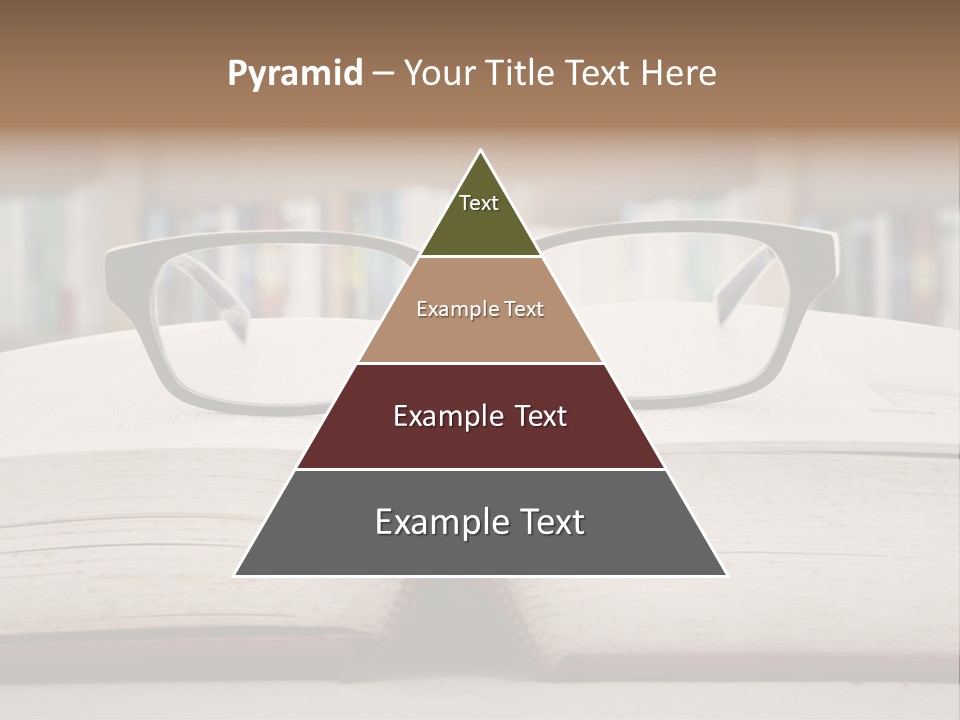 Research Library School PowerPoint Template