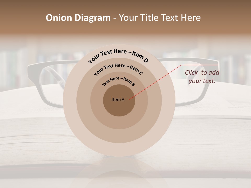Research Library School PowerPoint Template