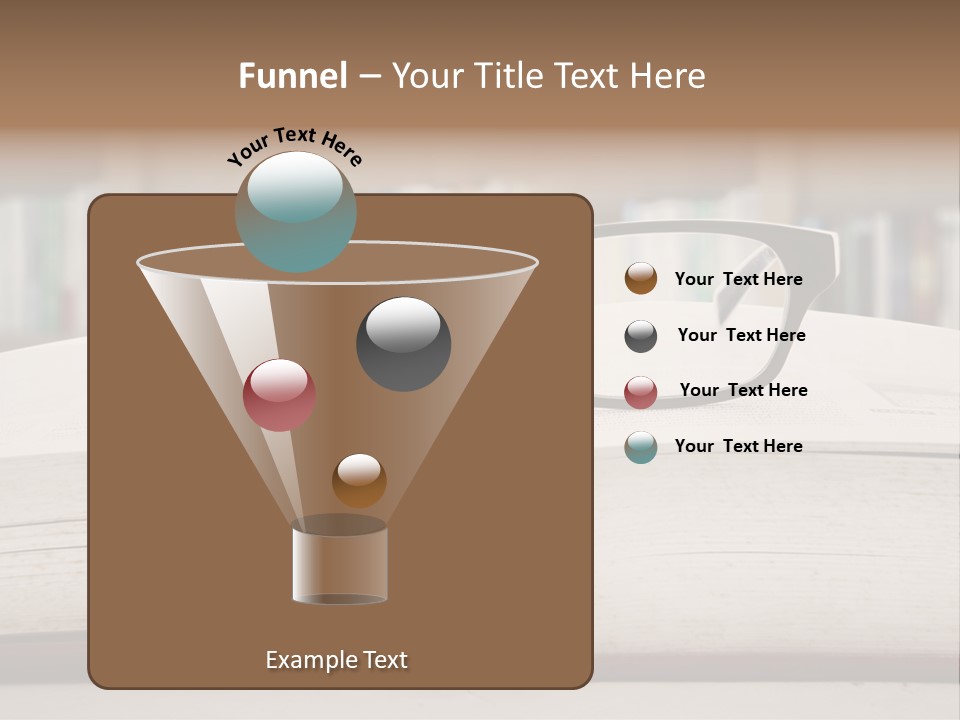 Research Library School PowerPoint Template