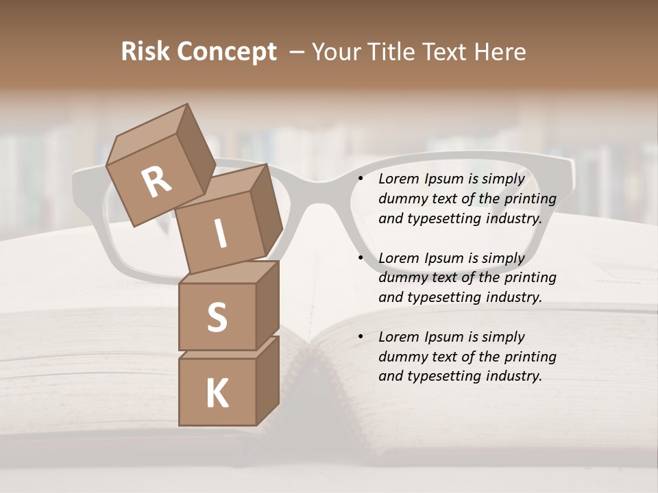 Research Library School PowerPoint Template