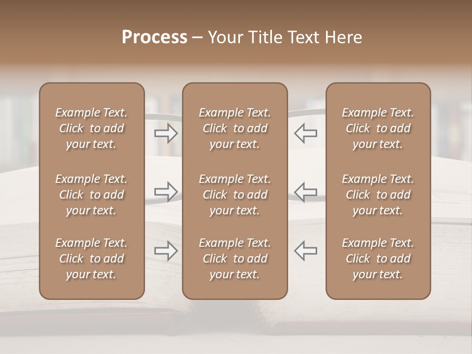 Research Library School PowerPoint Template