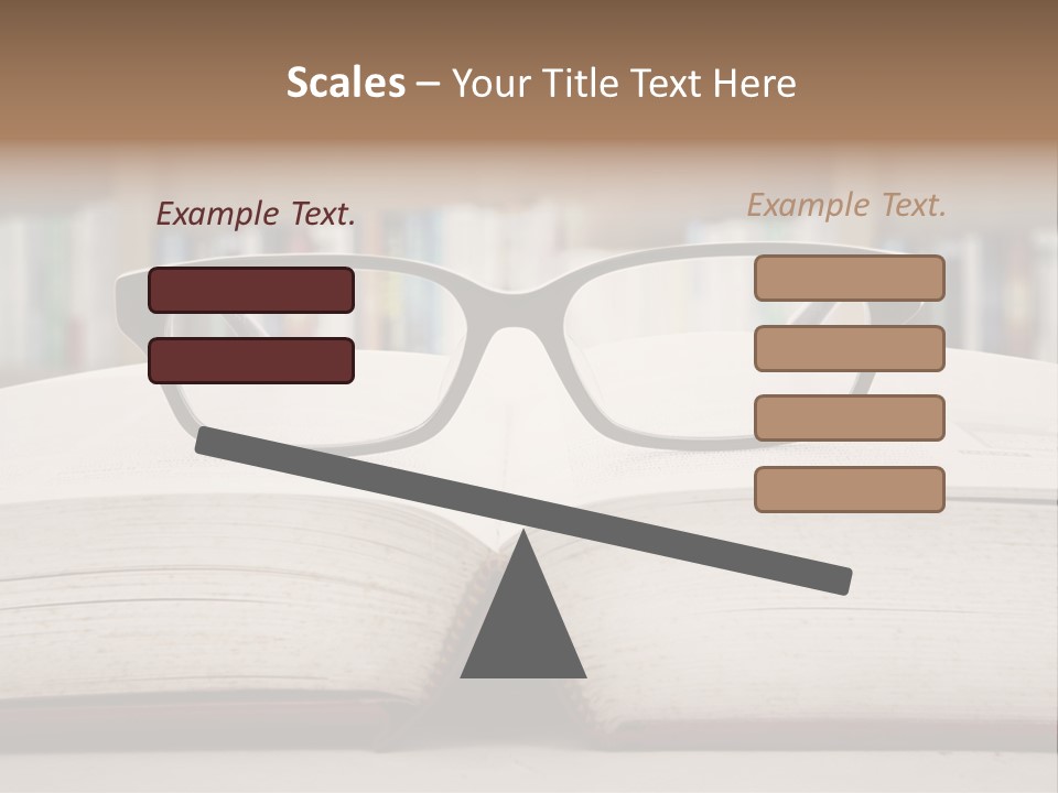 Research Library School PowerPoint Template