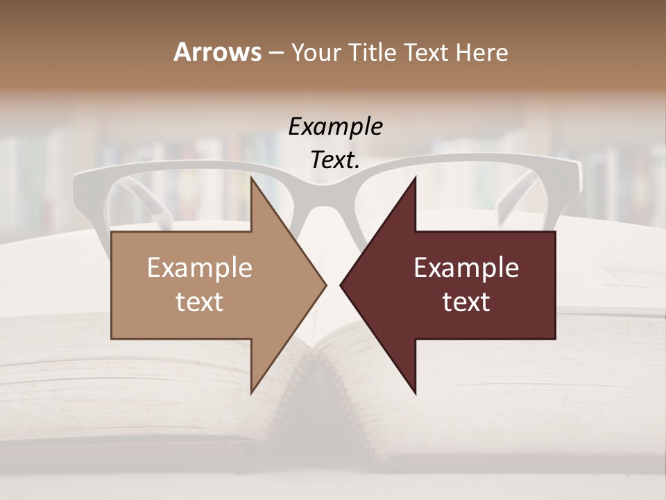 Research Library School PowerPoint Template