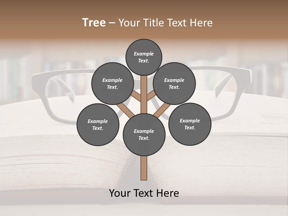 Research Library School PowerPoint Template