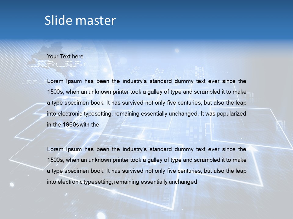 Special Strong Urban PowerPoint Template