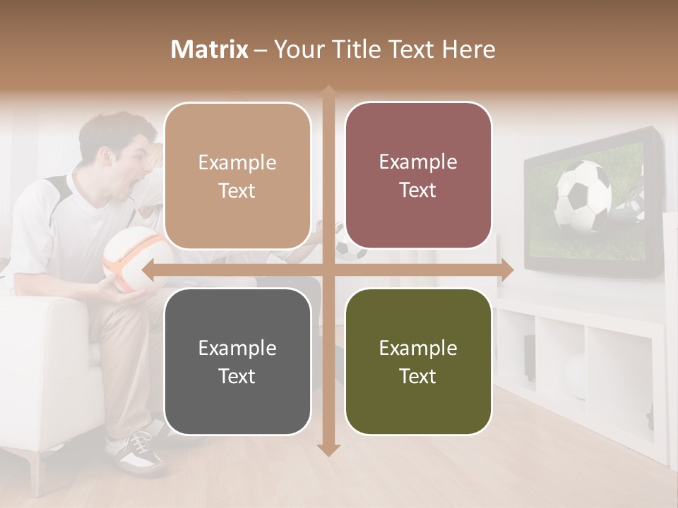 Mother Togetherness Couch PowerPoint Template