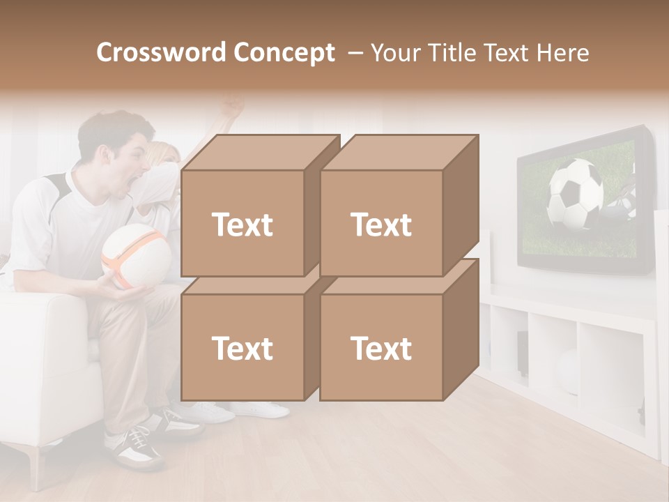 Mother Togetherness Couch PowerPoint Template