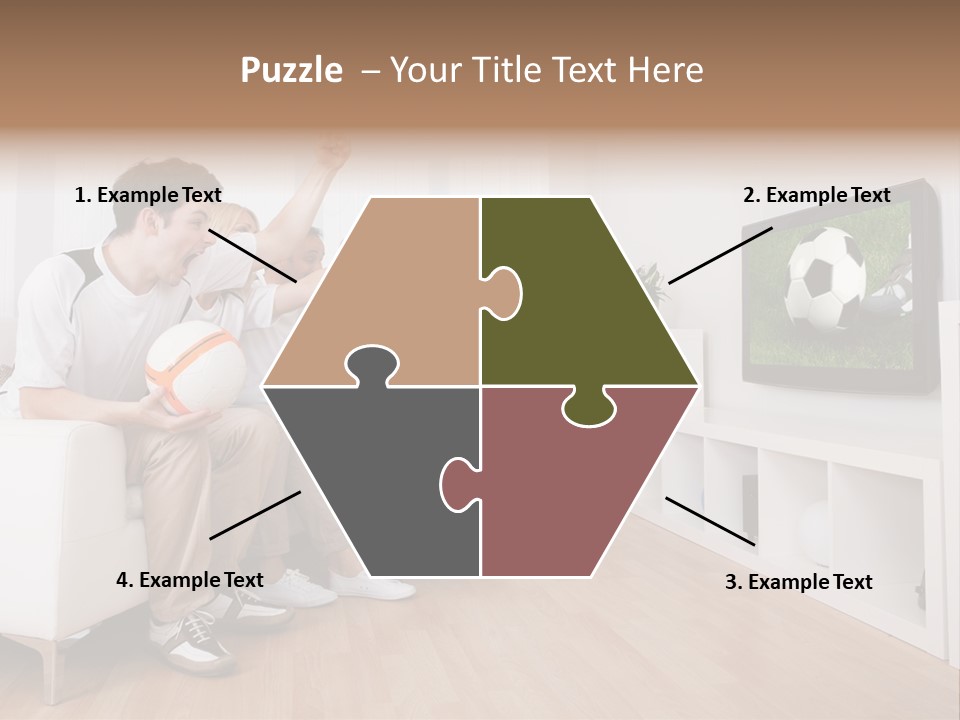 Mother Togetherness Couch PowerPoint Template