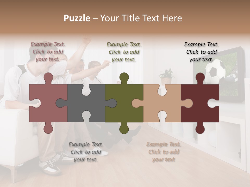 Mother Togetherness Couch PowerPoint Template