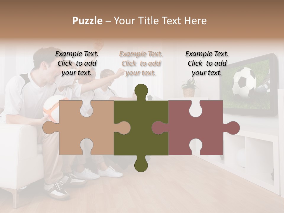 Mother Togetherness Couch PowerPoint Template