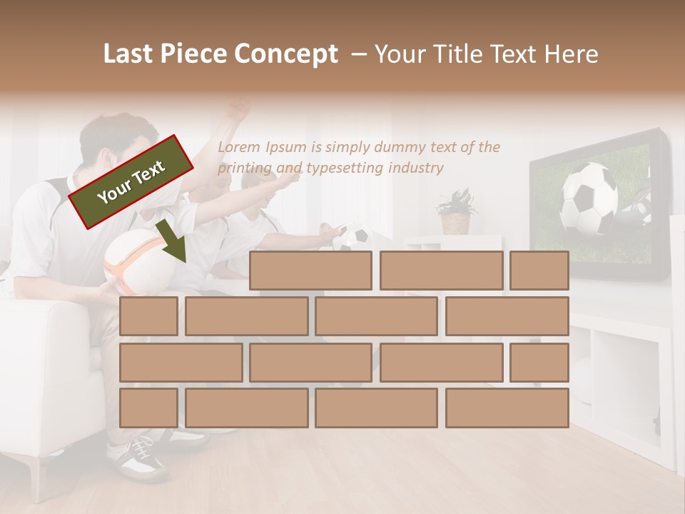 Mother Togetherness Couch PowerPoint Template