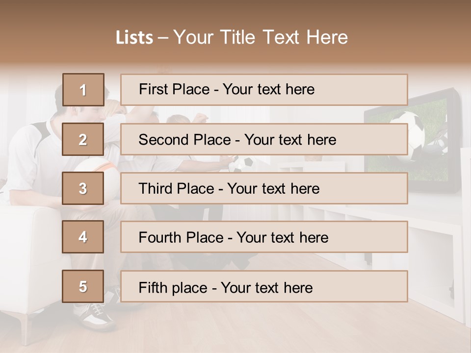 Mother Togetherness Couch PowerPoint Template