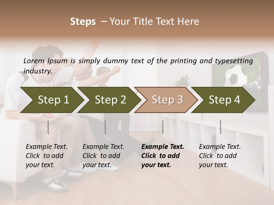 Mother Togetherness Couch PowerPoint Template