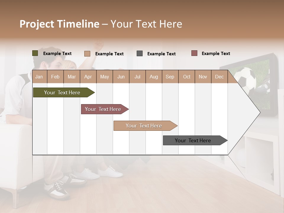 Mother Togetherness Couch PowerPoint Template
