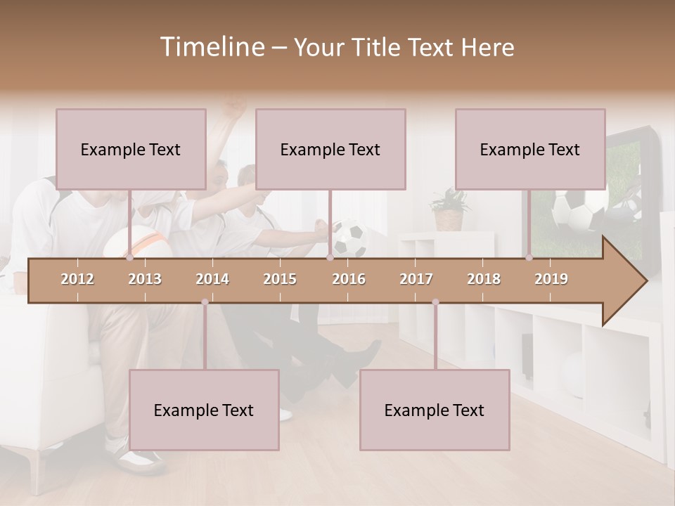 Mother Togetherness Couch PowerPoint Template