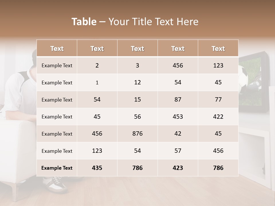 Mother Togetherness Couch PowerPoint Template