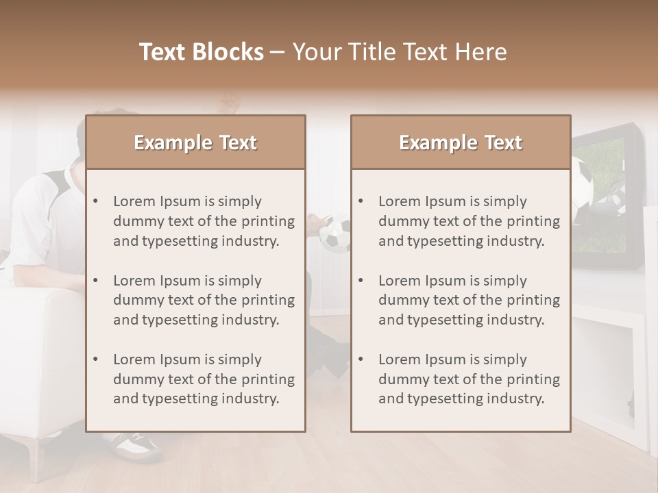 Mother Togetherness Couch PowerPoint Template