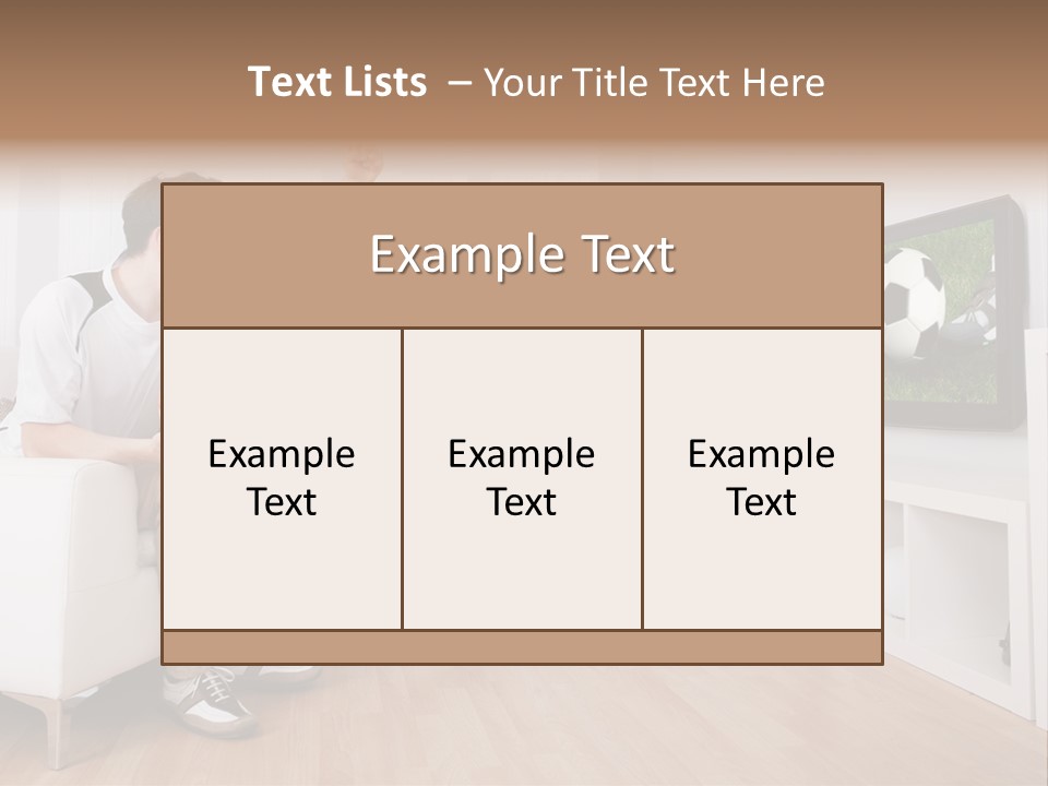 Mother Togetherness Couch PowerPoint Template