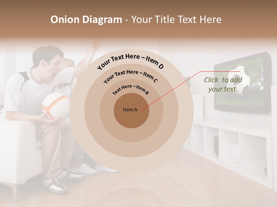 Mother Togetherness Couch PowerPoint Template