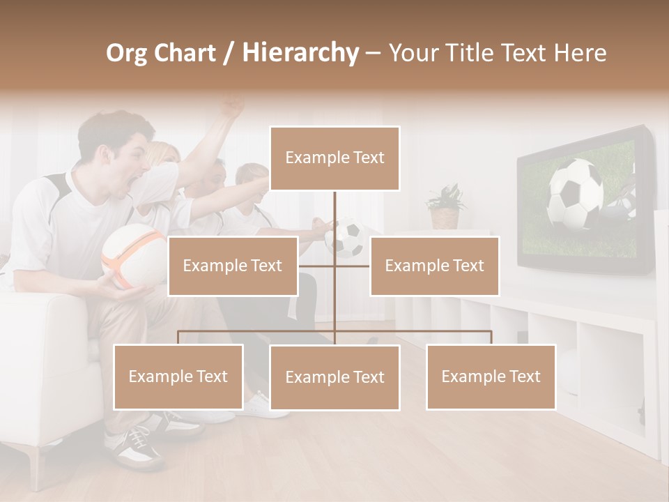 Mother Togetherness Couch PowerPoint Template