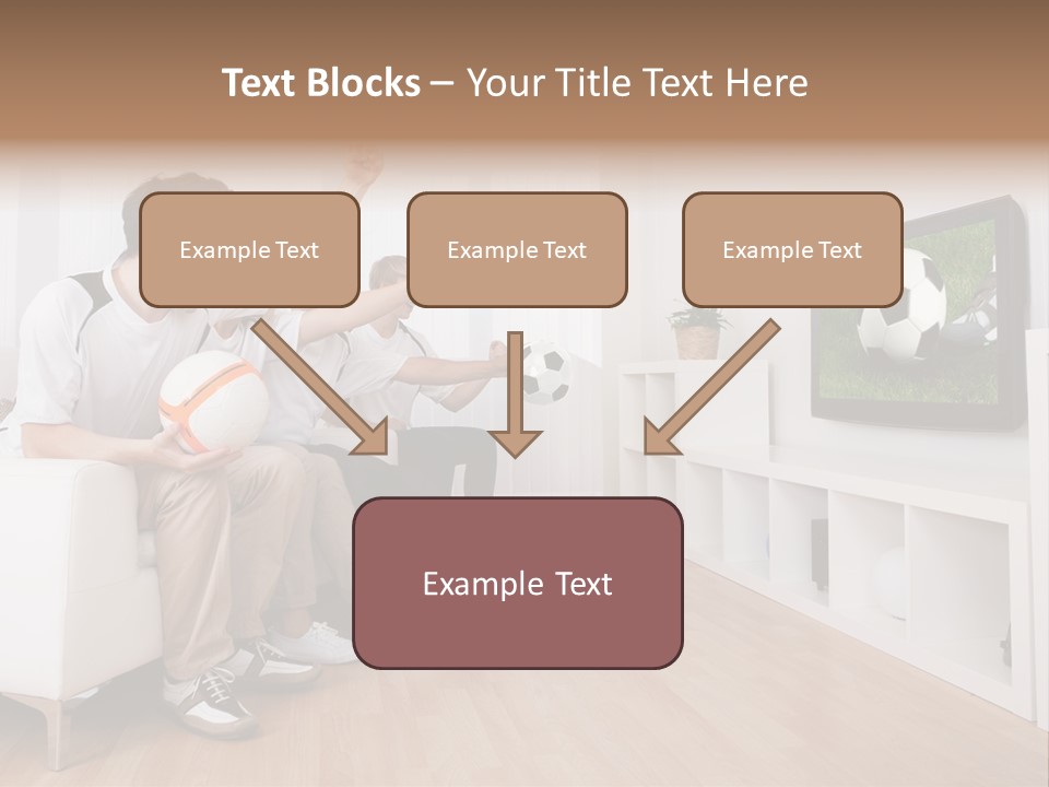 Mother Togetherness Couch PowerPoint Template