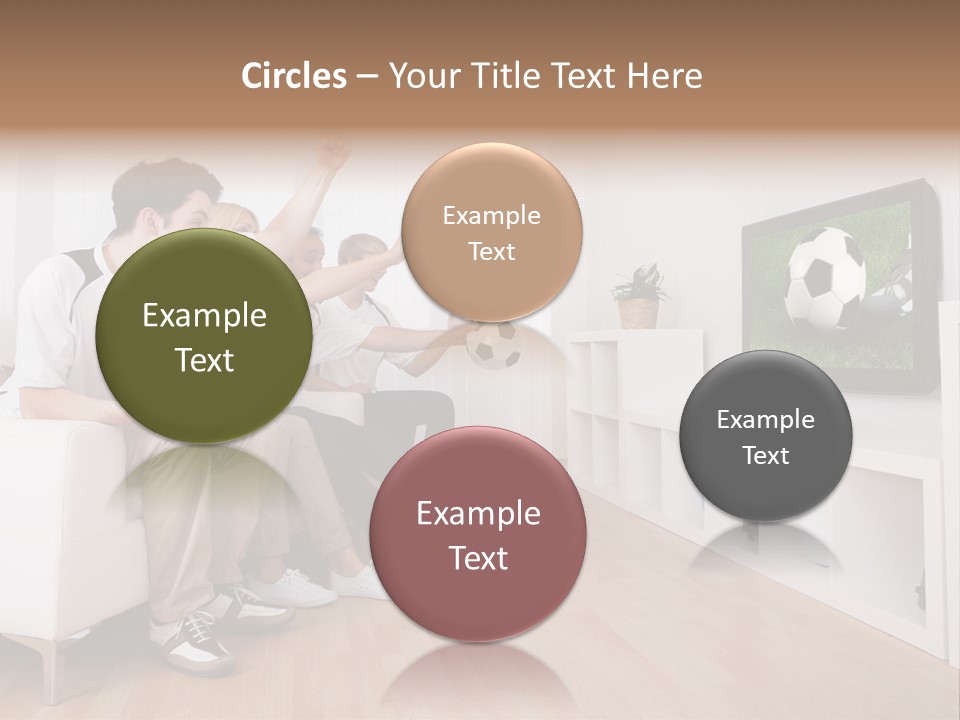 Mother Togetherness Couch PowerPoint Template