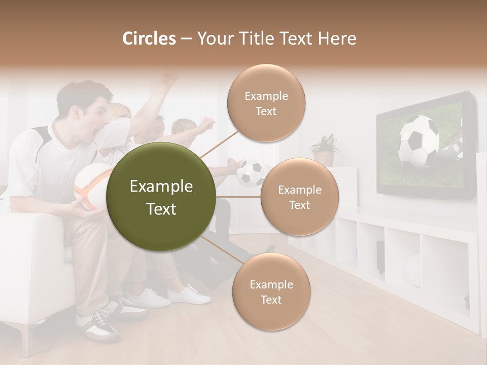 Mother Togetherness Couch PowerPoint Template