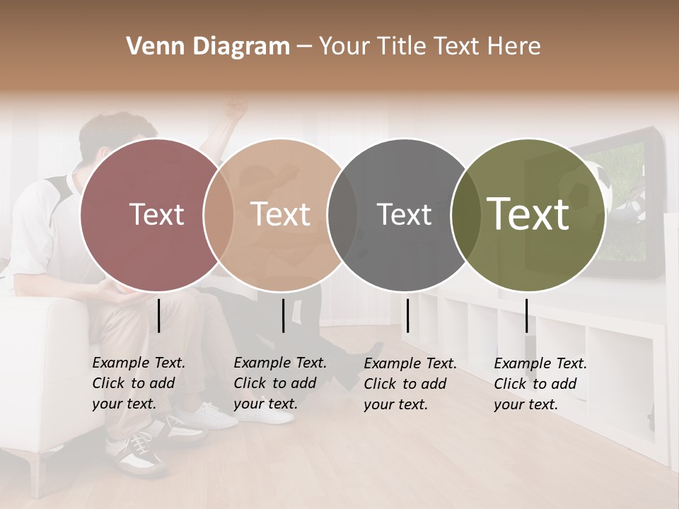 Mother Togetherness Couch PowerPoint Template