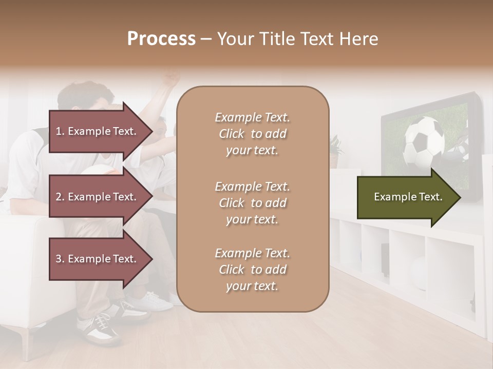 Mother Togetherness Couch PowerPoint Template