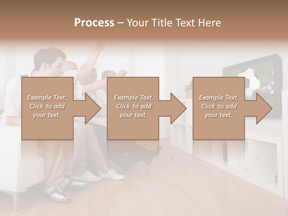 Mother Togetherness Couch PowerPoint Template