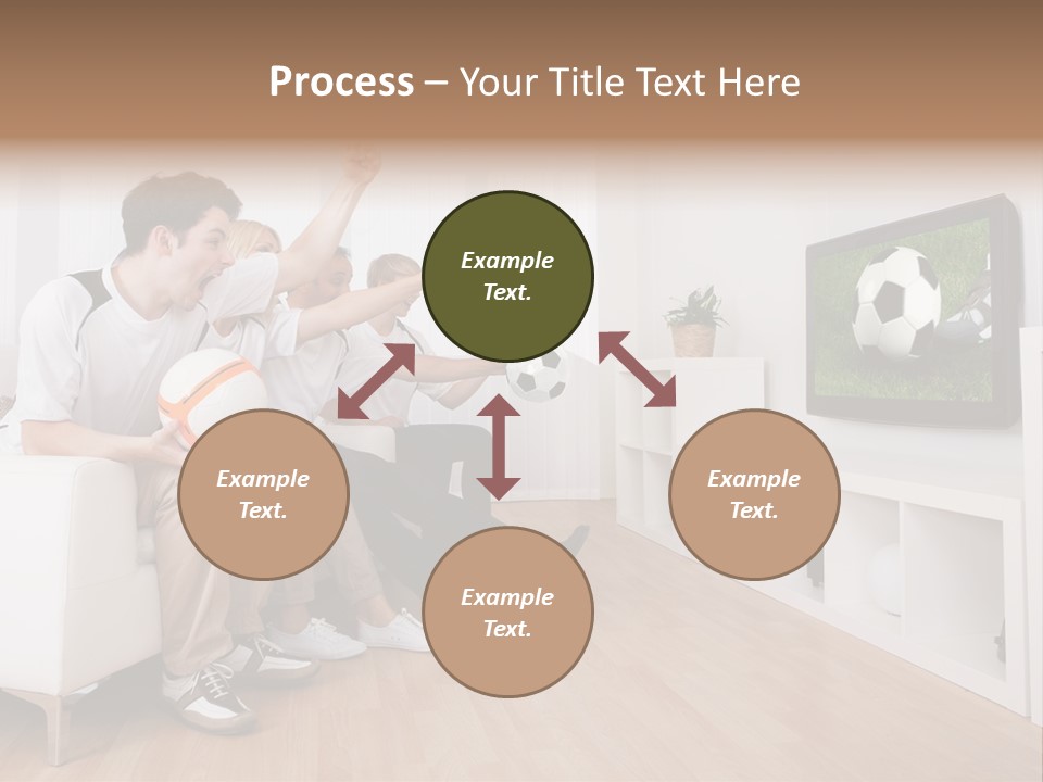Mother Togetherness Couch PowerPoint Template