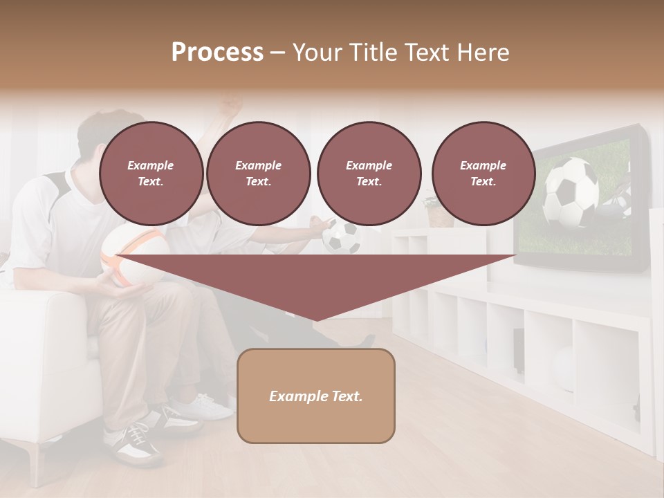 Mother Togetherness Couch PowerPoint Template