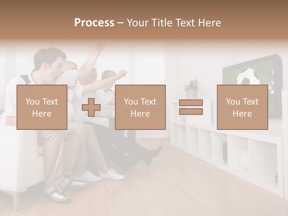 Mother Togetherness Couch PowerPoint Template