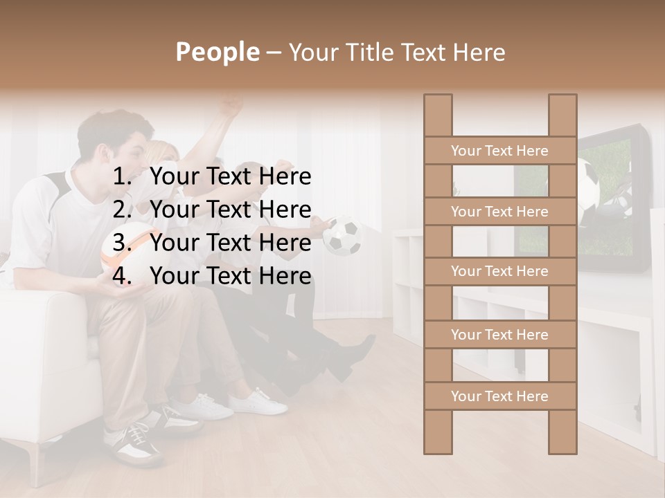 Mother Togetherness Couch PowerPoint Template