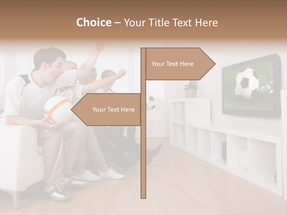 Mother Togetherness Couch PowerPoint Template