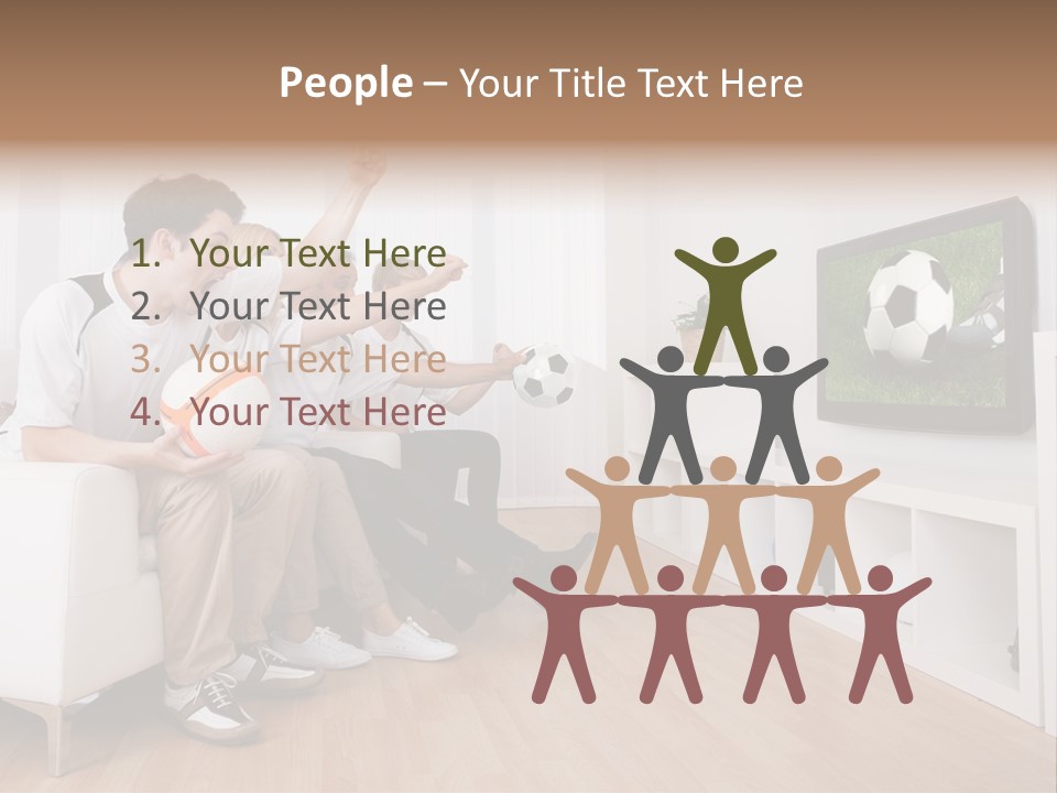 Mother Togetherness Couch PowerPoint Template