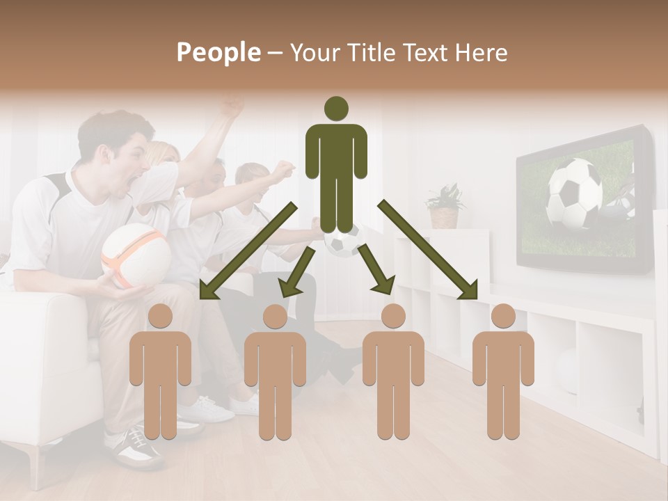 Mother Togetherness Couch PowerPoint Template