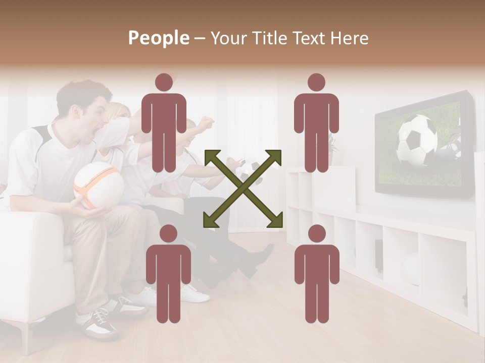 Mother Togetherness Couch PowerPoint Template