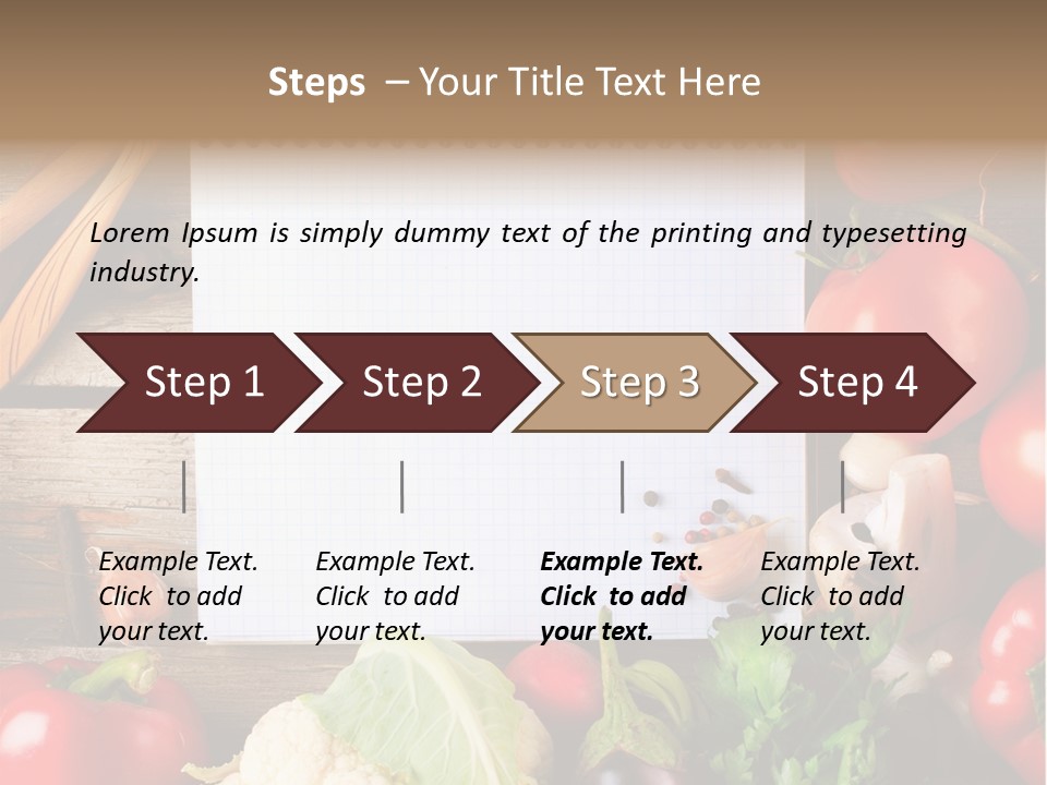 Cooking Food Organic PowerPoint Template