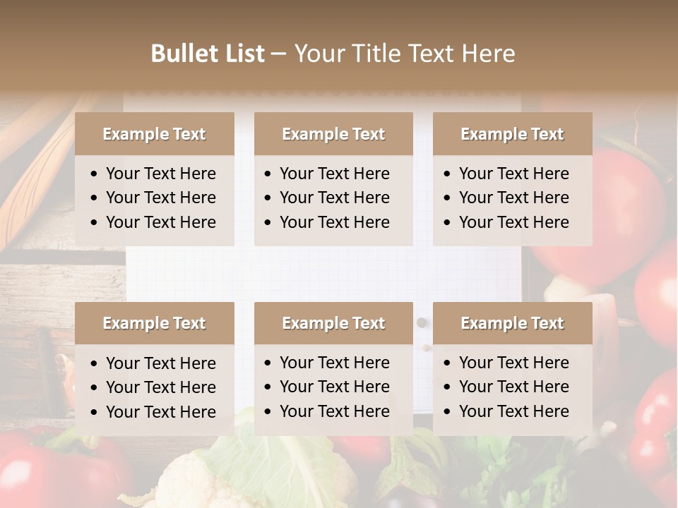 Cooking Food Organic PowerPoint Template