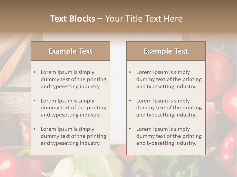 Cooking Food Organic PowerPoint Template