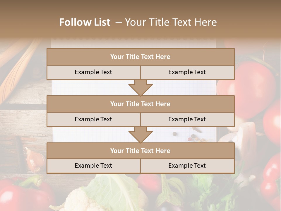 Cooking Food Organic PowerPoint Template