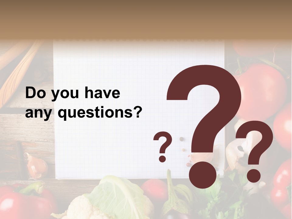 Cooking Food Organic PowerPoint Template