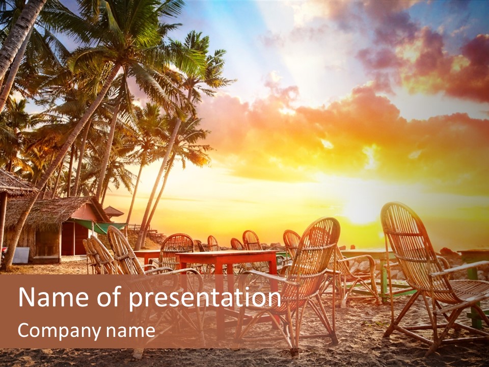 Kerala Peace Paradise PowerPoint Template