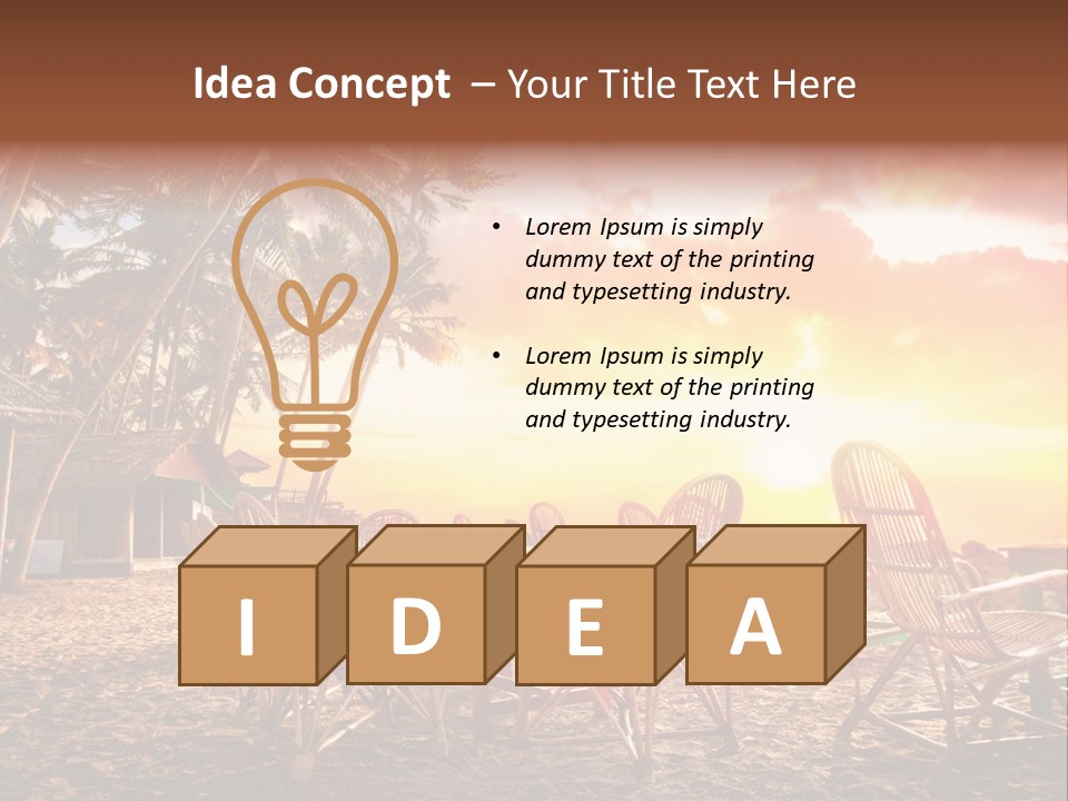 Kerala Peace Paradise PowerPoint Template