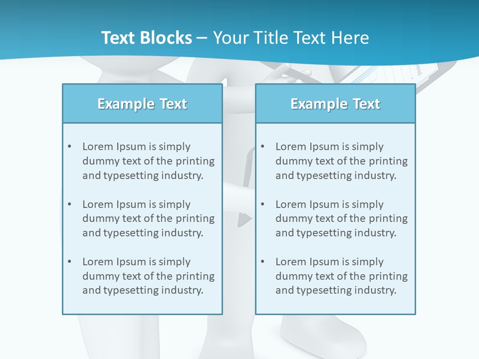 Write Document Office PowerPoint Template
