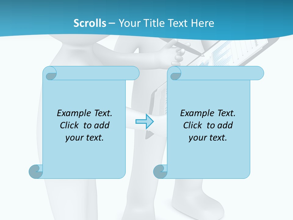 Write Document Office PowerPoint Template
