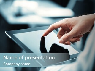 Display Communications Technology PowerPoint Template