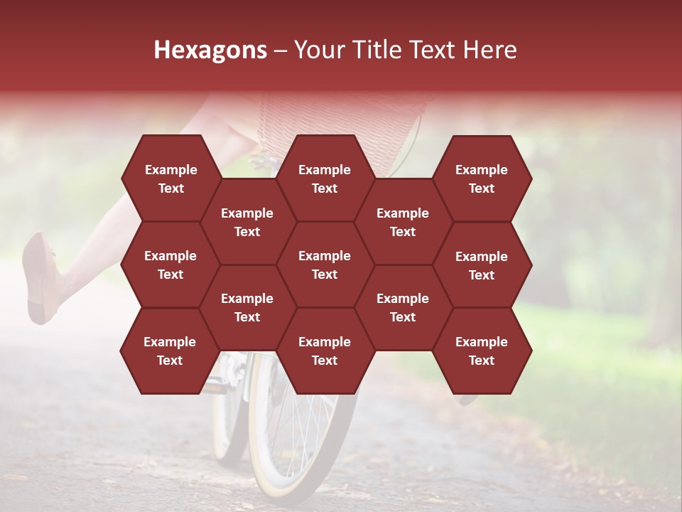 Summertime Landscape Flowers PowerPoint Template