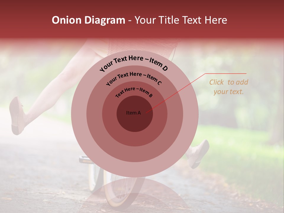 Summertime Landscape Flowers PowerPoint Template